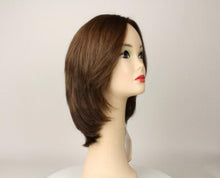Load image into Gallery viewer, Shlomit Medium Brown With Blonde Highlights Skin Top Size S