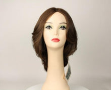 Load image into Gallery viewer, Shlomit Medium Brown With Blonde Highlights Skin Top Size S