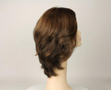 Load image into Gallery viewer, Shlomit Medium Brown With Blonde Highlights Skin Top Size S