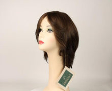 Load image into Gallery viewer, Shlomit Medium Brown With Blonde Highlights Skin Top Size L