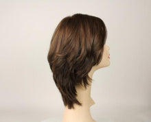 Load image into Gallery viewer, Shlomit Medium Brown With Blonde Highlights Skin Top Size L