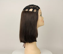 Load image into Gallery viewer, Hat Fall Avalon Dark Brown With Dark Red Highlights Size X-L 11''