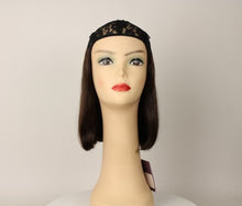 Load image into Gallery viewer, Hat Fall Avalon Dark Brown With Dark Red Highlights Size X-L 11''