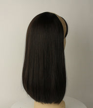 Load image into Gallery viewer, Avalon Fall With Bangs Dark Brown Size S