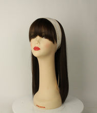 Load image into Gallery viewer, Avalon Fall With Bangs Brown Size L
