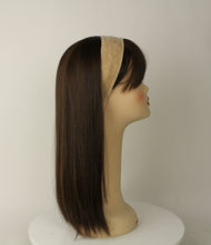 Load image into Gallery viewer, Avalon Fall With Bangs Brown Size L