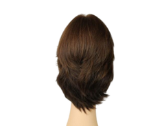 Load image into Gallery viewer, Shlomit  Dark Brown With Warm Highlights Skin Top Size M
