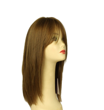 Load image into Gallery viewer, Pre-cut Rina Light Brown With Ash Blonde Highlights multi-directional Skin Top Size S
