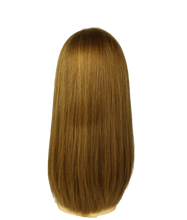 Load image into Gallery viewer, Pre-cut Rina Light Brown With Blonde Highlights Multi-Directional Skin Top Size M
