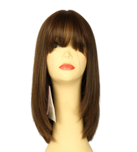 Load image into Gallery viewer, Pre-cut Rina Dark Brown Multi-Directional Skin Top Size L
