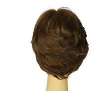 Load image into Gallery viewer, Linda Light Brown With Reddish Highlights Multi-Directional Skin Top Size M
