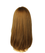 Load image into Gallery viewer, Pre-cut Rina Light Brown With Warm Blonde Highlights Multi-Directional Skin Top Size L
