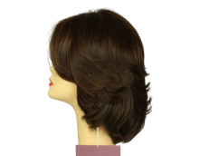 Load image into Gallery viewer, Olivia 2000 Dark Brown With Light Brown Highlights Skin Top Size M
