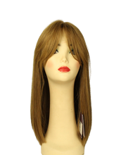Load image into Gallery viewer, Pre-cut Rina Light Brown With Blonde Highlights Multi-Directional Skin Top Size M
