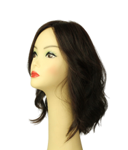 Load image into Gallery viewer, Shlomit Dark Brown With Reddish Highlights Skin Top Size S
