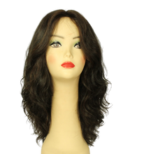 Load image into Gallery viewer, Katrina EXTRA LONG Deep Dark Brown  With Brown Highlights MULTI-DIRECTIONAL Size S
