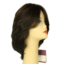 Load image into Gallery viewer, Olivia Dark Brown With Brown Highlights Multi-Directional Skin Top Size M Pre-Cut
