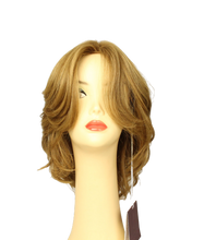 Load image into Gallery viewer, Shlomit Blonde With Highlights Skin Top Size S Pre-Cut
