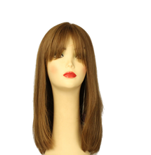 Load image into Gallery viewer, Pre-cut Rina Light Brown With Warm Blonde Highlights Multi-Directional Skin Top Size L
