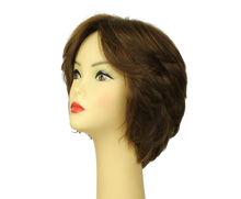 Load image into Gallery viewer, Linda Light Brown With Reddish Highlights MULTI-DIRECTIONAL Skin Top Size L
