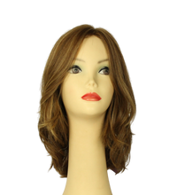 Load image into Gallery viewer, Riva PRE-CUT LIGHT BROWN WITH ASH BLONDE HIGHLIGHTS  Skin Top Size M
