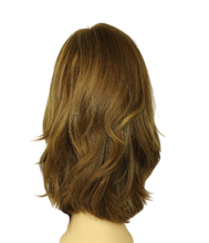 Load image into Gallery viewer, Riva PRE-CUT LIGHT BROWN WITH ASH BLONDE HIGHLIGHTS  Skin Top Size M
