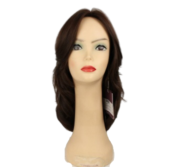 Rina Brown With Reddish Highlights Skin Top Size M Pre-Cut