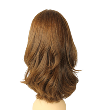Load image into Gallery viewer, Riva PRE-CUT Brown with highlights MULTI-DIRECTIONAL Skin Top Size L
