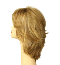 Load image into Gallery viewer, Shlomit Blonde With Highlights SKIN TOP SIZE L PRE-CUT
