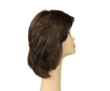 Load image into Gallery viewer, Shlomit Dark Brown With Light Brown Highlights Skin Top Size M Pre-Cut
