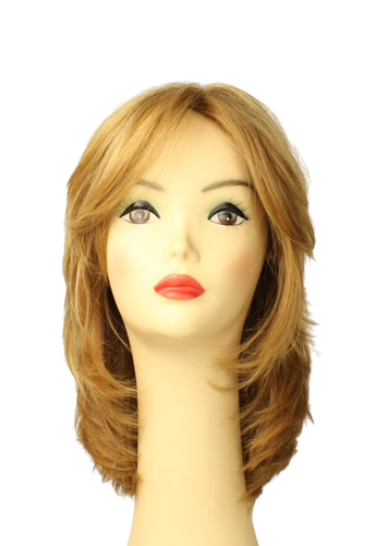 Shlomit Blonde With Highlights MULTI-DIRECTIONAL Skin Top Size L PRE-CUT