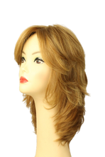 Load image into Gallery viewer, Shlomit Blonde With Highlights MULTI-DIRECTIONAL Skin Top Size L PRE-CUT
