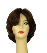 Load image into Gallery viewer, Linda Medium-Brown With Red Tones Multi-Directional Skin Top Size S
