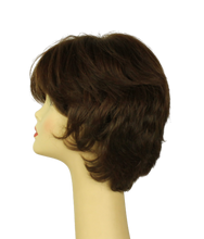 Load image into Gallery viewer, Linda Medium-Brown With Red Tones Multi-Directional Skin Top Size S
