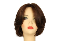Load image into Gallery viewer, Dorothy Brown with Red highlights Multi-Directional Skin Top Size S Pre-Cut
