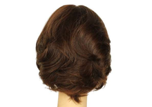 Load image into Gallery viewer, Dorothy Brown with Red highlights Multi-Directional Skin Top Size S Pre-Cut
