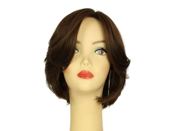 Dorothy Brown with Red highlights Multi-Directional Skin Top Size M Pre-Cut