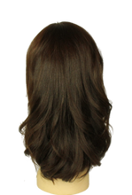 Load image into Gallery viewer, AVALON FALL WAVY DARK BROWN WITH REDDISH HIGHLIGHTS MONO-DIRECTIONAL TOP SIZE L
