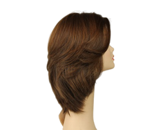 Load image into Gallery viewer, Shlomit Light Brown with Blended Lowlights and Reddish Highlights Skin Top Size S
