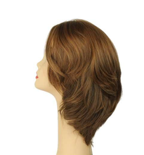 Load image into Gallery viewer, Shlomit Light Brown With Reddish/Blonde Highlights Skin Top Size L
