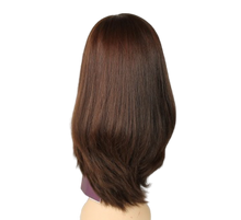 Load image into Gallery viewer, Rina Dark Brown with Reddish highlights Multi-Directional Skin Top size S
