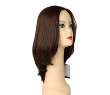 Load image into Gallery viewer, Rina Dark Brown with Reddish highlights Multi-Directional Skin Top size S
