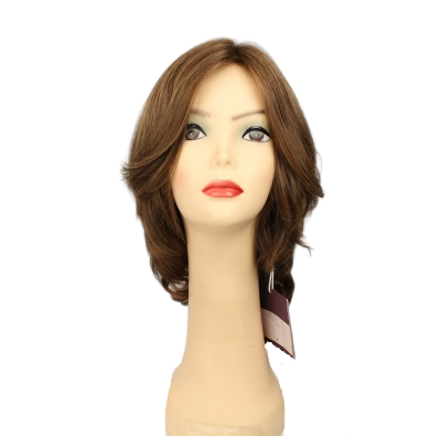 SHLOMIT LIGHT BROWN WITH ASH BLONDE HIGHLIGHTS SKIN TOP SIZE S
