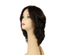 Load image into Gallery viewer, Shlomit Dark Brown Skin Top Size S
