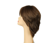 Load image into Gallery viewer, Shlomit Medium Brown With Highlights Skin Top Size M Pre-Cut
