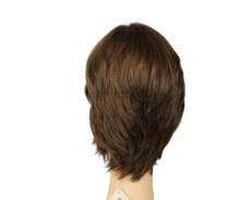 Load image into Gallery viewer, Shlomit Medium Brown With Highlights Skin Top Size M Pre-Cut
