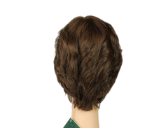 Load image into Gallery viewer, Shlomit Medium Brown With Highlights Skin Top Size S Pre-Cut
