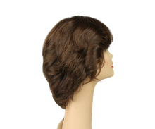Load image into Gallery viewer, Shlomit Medium Brown With Highlights Skin Top Size S Pre-Cut
