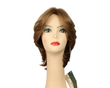 Load image into Gallery viewer, Shlomit Blonde With Highlights Skin Top Size S Pre-Cut
