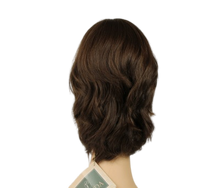 Load image into Gallery viewer, Shlomit Dark Brown with Warm highlights Skin Top Size S
